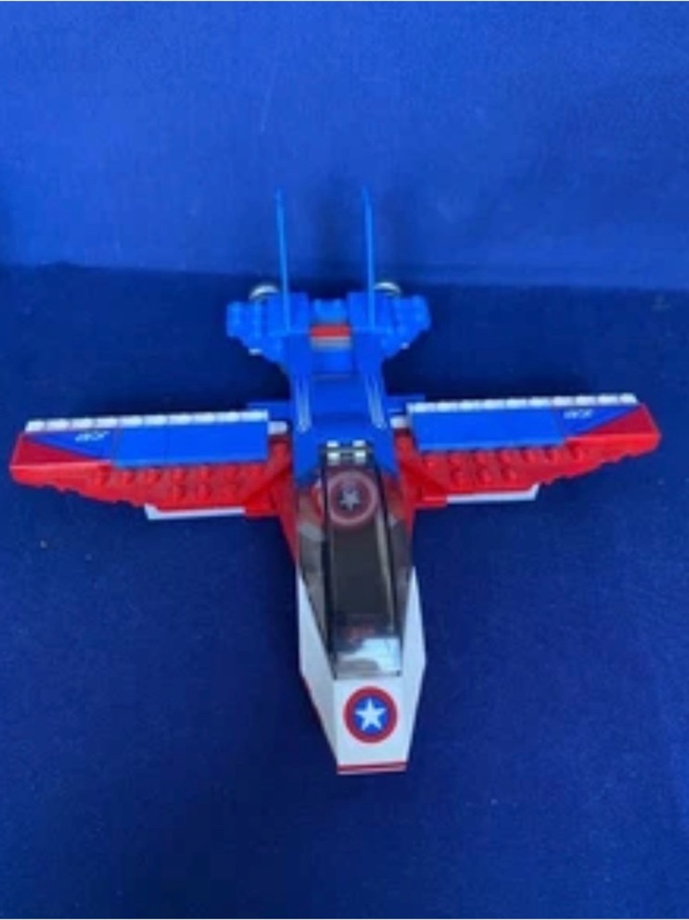 LEGO Marvel Super Heroes Captain America Jet Pursuit 76076-Complete w/Box&Manual - Picture 3 of 12